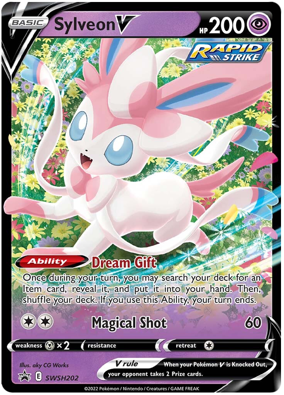 Sylveon V - Evoluzioni Eteree 074/203 [ Italiano / Inglese ]