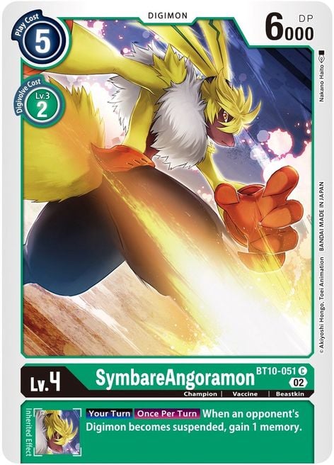 SymbareAngoramon BT10-051 [ Inglese / Giapponese ]