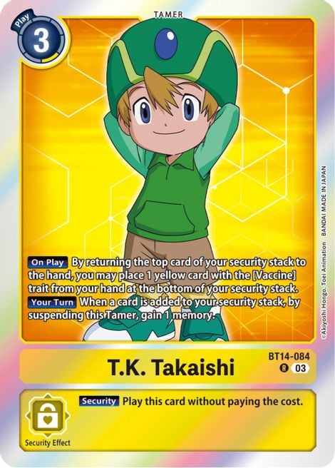 T K Takaishi BT14-084 [ Inglese / Giapponese ]