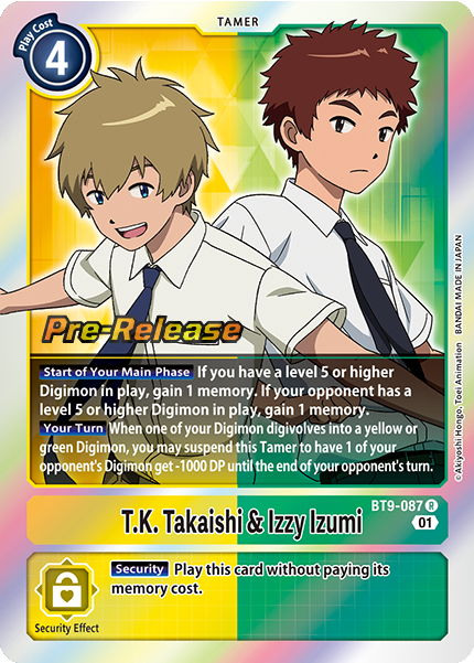 T K Takaishi & Izzy Izumi BT9-087 [ Inglese / Giapponese ]
