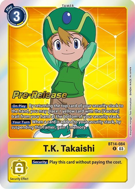 T K Takaishi BT14-084 [ Inglese / Giapponese ]