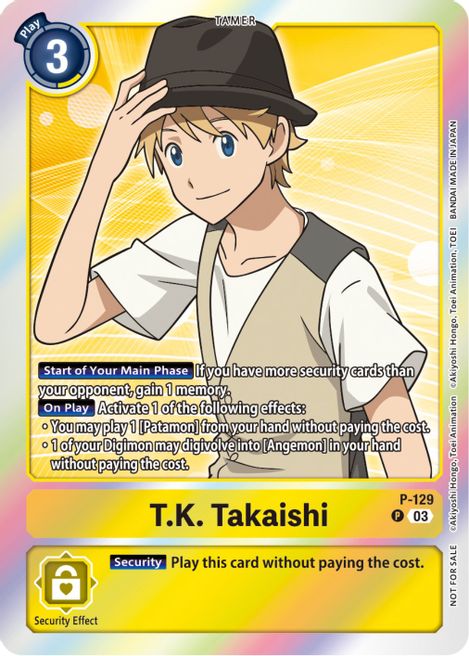 T K Takaishi P-129 [ Inglese / Giapponese ]