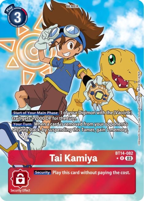 Tai Kamiya BT14-082 [ Inglese / Giapponese ]