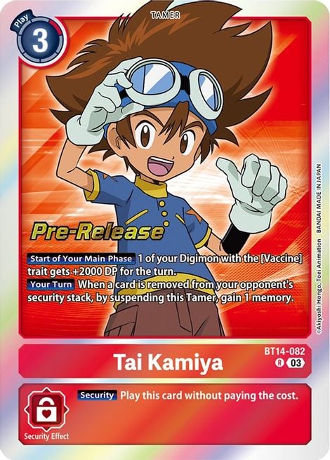 Tai Kamiya BT14-082 [ Inglese / Giapponese ]