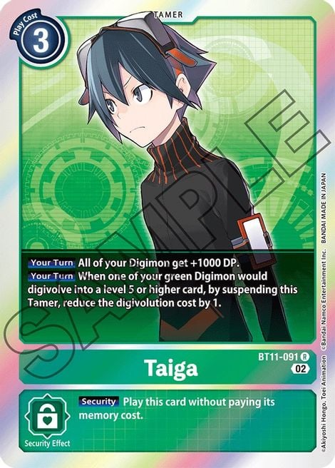 Taiga BT11-091 [ Inglese / Giapponese ]