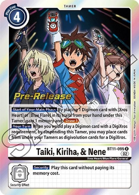 Taiki, Kiriha, & Nene BT11-095 [ Inglese / Giapponese ]