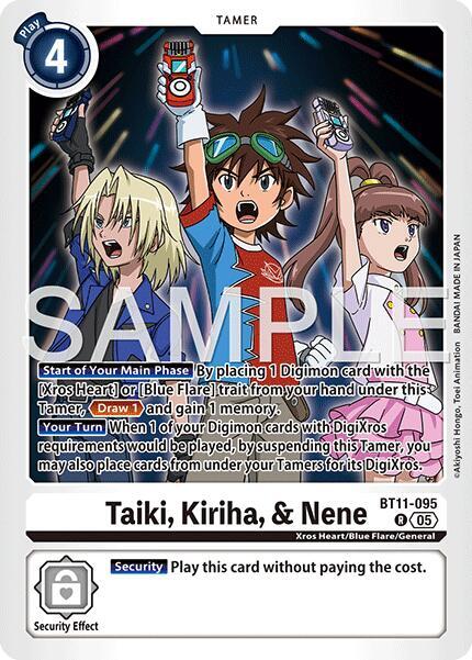 Taiki, Kiriha, & Nene BT11-095 [ Inglese / Giapponese ]