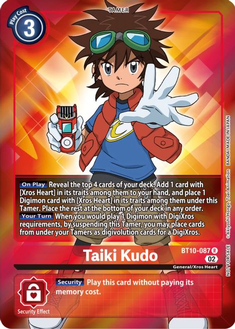 Taiki Kudo BT10-087 [ Inglese / Giapponese ]