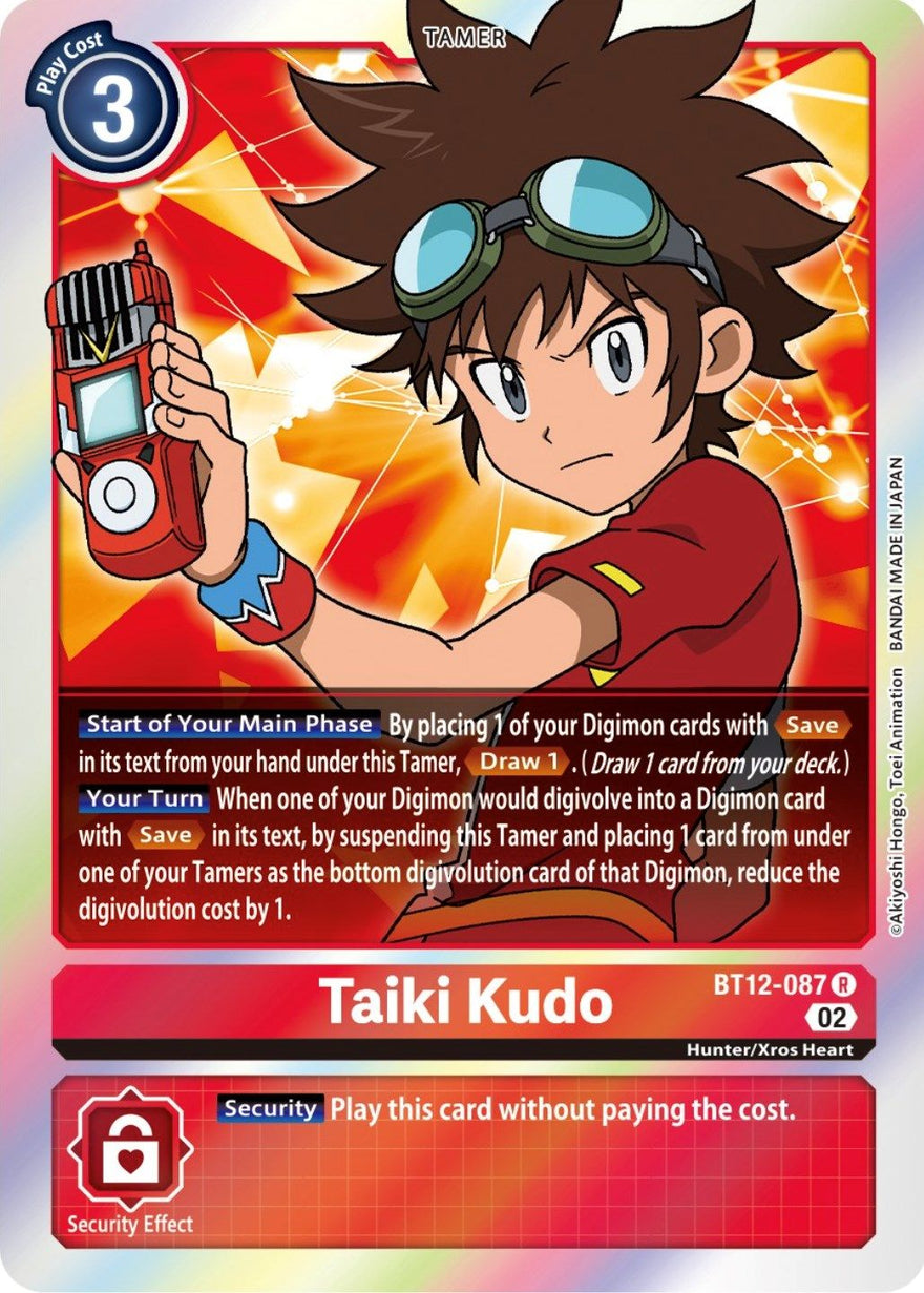 Taiki Kudo BT12-087 [ Inglese / Giapponese ]