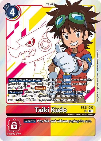 Taiki Kudo BT21-083 [ Inglese / Giapponese ]