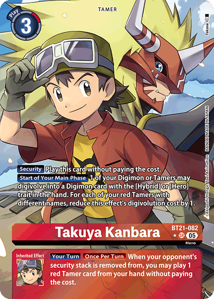 Takuya Kanbara BT21-082 [ Inglese / Giapponese ]