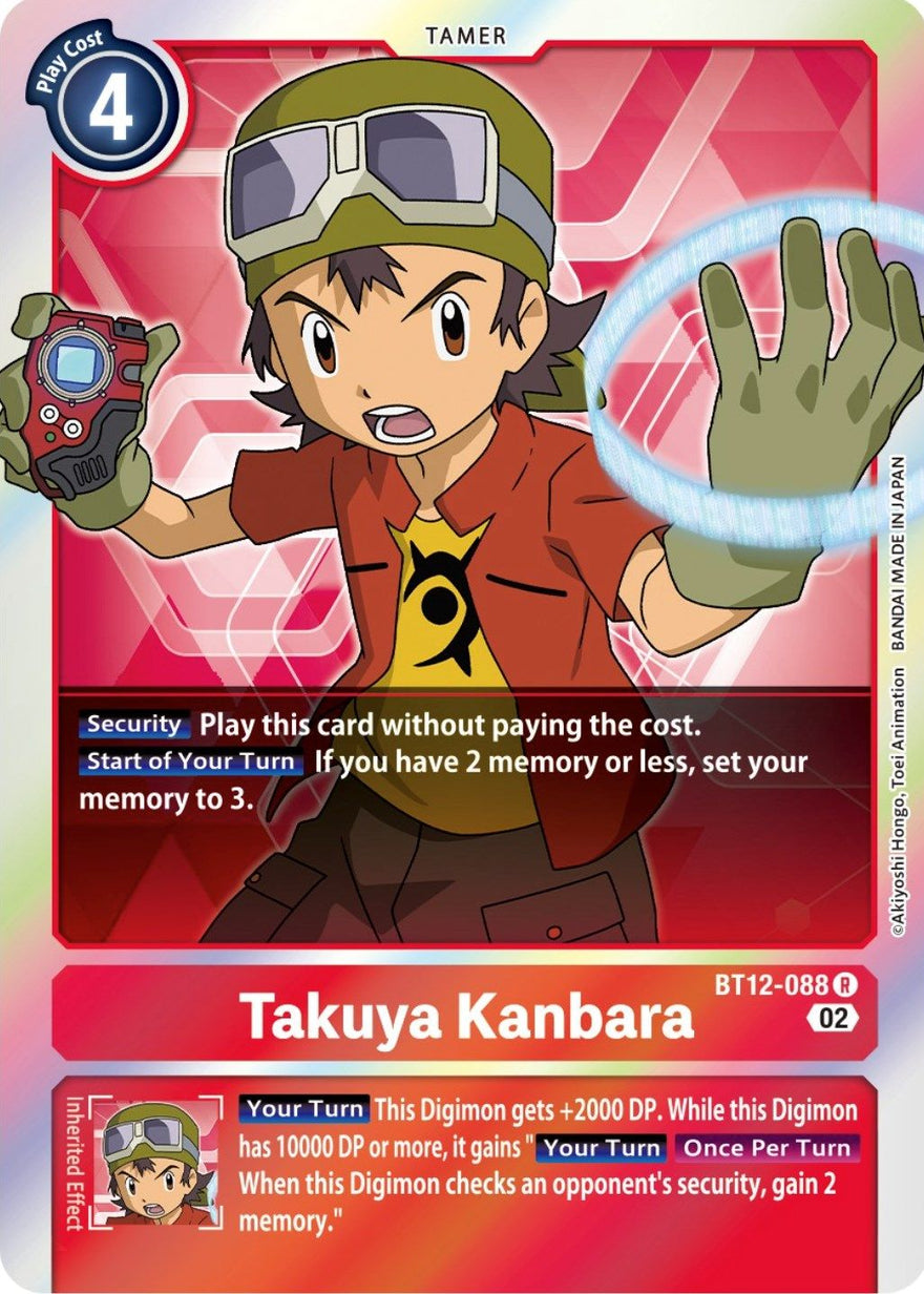 Takuya Kanbara BT12-088 [ Inglese / Giapponese ]