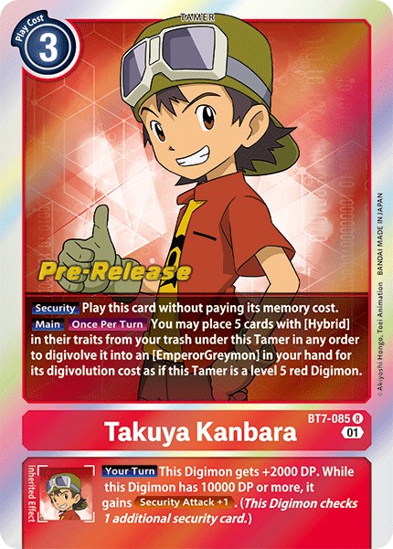 Takuya Kanbara BT7-085 [ Inglese / Giapponese ]