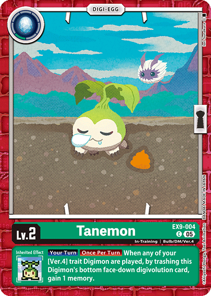 Tanemon EX9-004 [ Inglese / Giapponese ]