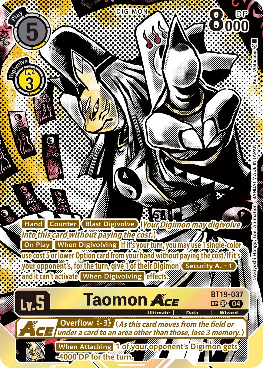 Taomon ACE BT19-037 [ Inglese / Giapponese ]