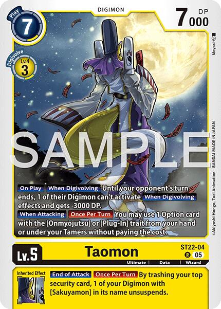 Taomon ST22-04 [ Inglese / Giapponese ]