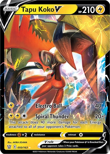 Tapu Koko V - Stili di Lotta 050/163 [ Italiano / Inglese ]