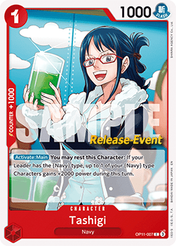 Tashigi OP11-007 [ Inglese / Giapponese / Francese / Cinese Semplificato ]
