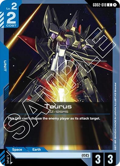 Taurus GD02-018 [ Inglese / Giapponese ]