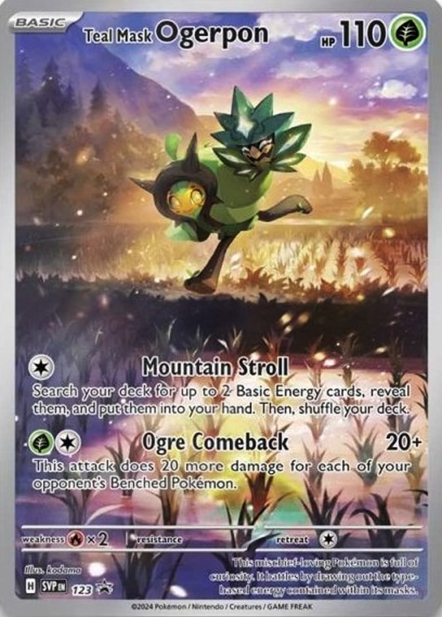 Ogerpon Maschera Turchese - Crepuscolo Mascherato 024/167 [ Italiano ]