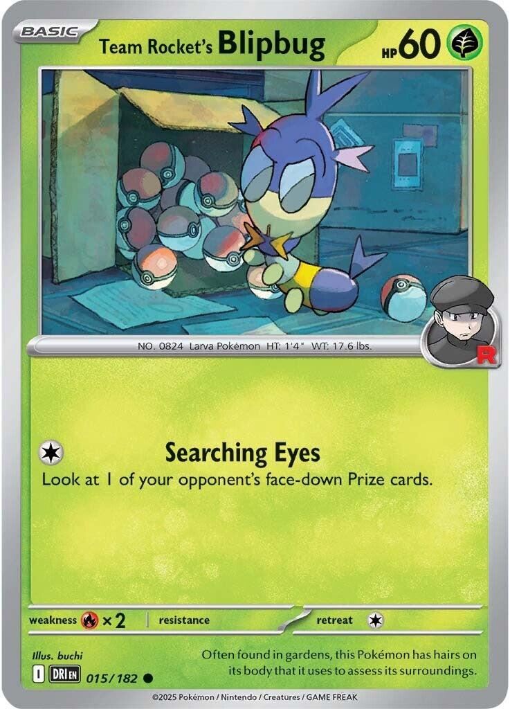 Blipbug del Team Rocket - Rivali Predestinati 015/182 [ Italiano / Inglese ]