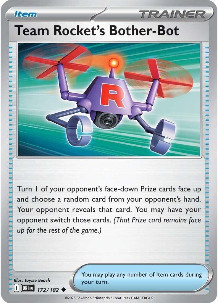 Disturbot del Team Rocket - Rivali Predestinati 172/182 [ Italiano / Inglese ]