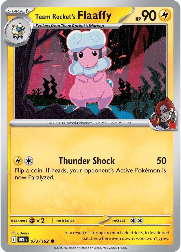 Flaaffy del Team Rocket - Rivali Predestinati 073/182 [ Italiano / Inglese ]