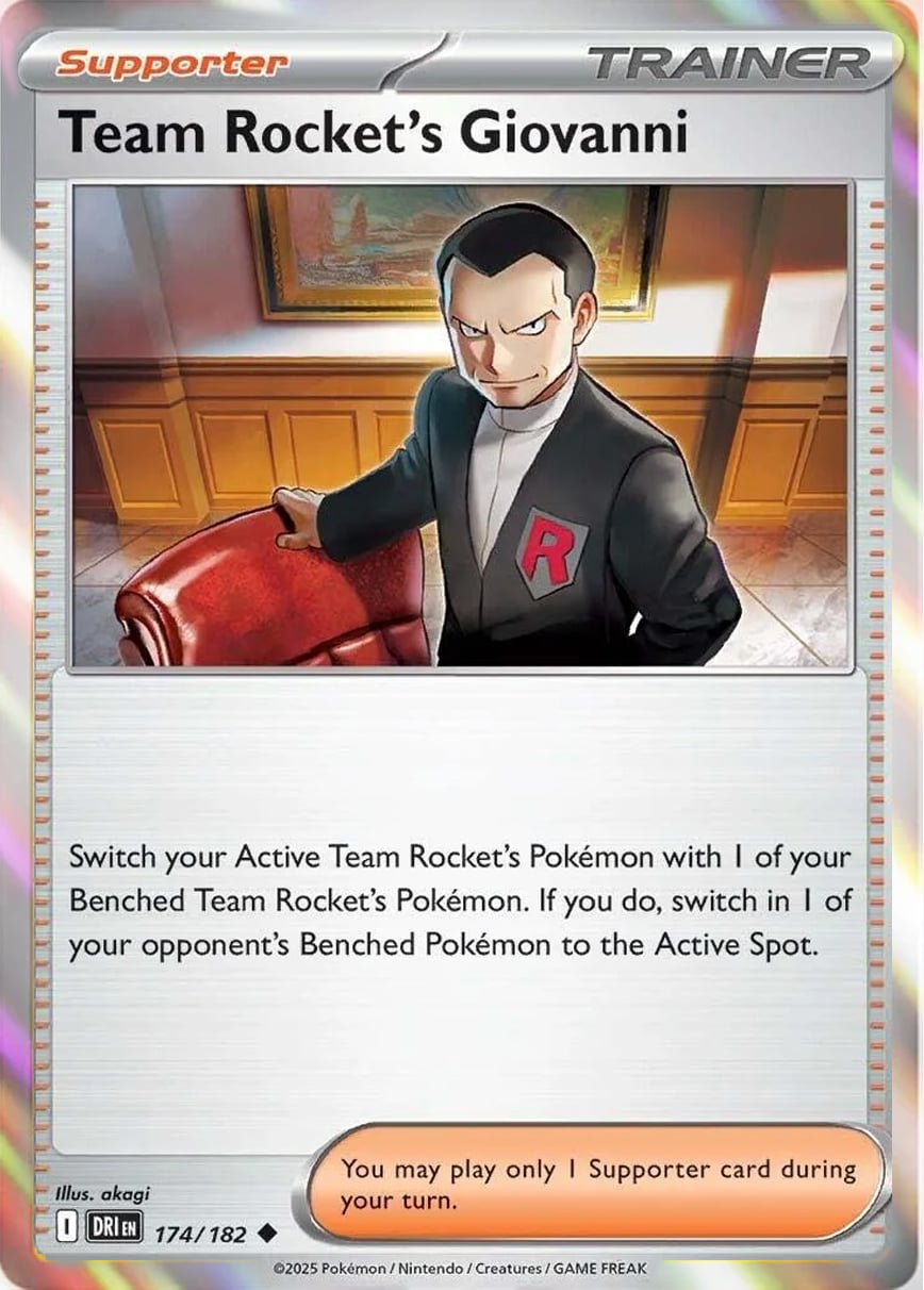 Giovanni del Team Rocket - Rivali Predestinati 174/182 [ Italiano / Inglese ]
