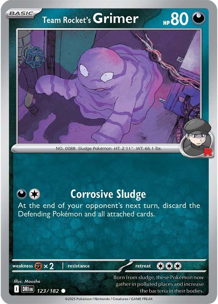 Grimer del Team Rocket - Rivali Predestinati 123/182 [ Italiano / Inglese ]