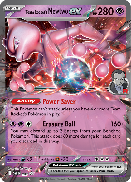 Mewtwo-ex del Team Rocket - Rivali Predestinati 081/182 [ Italiano ]