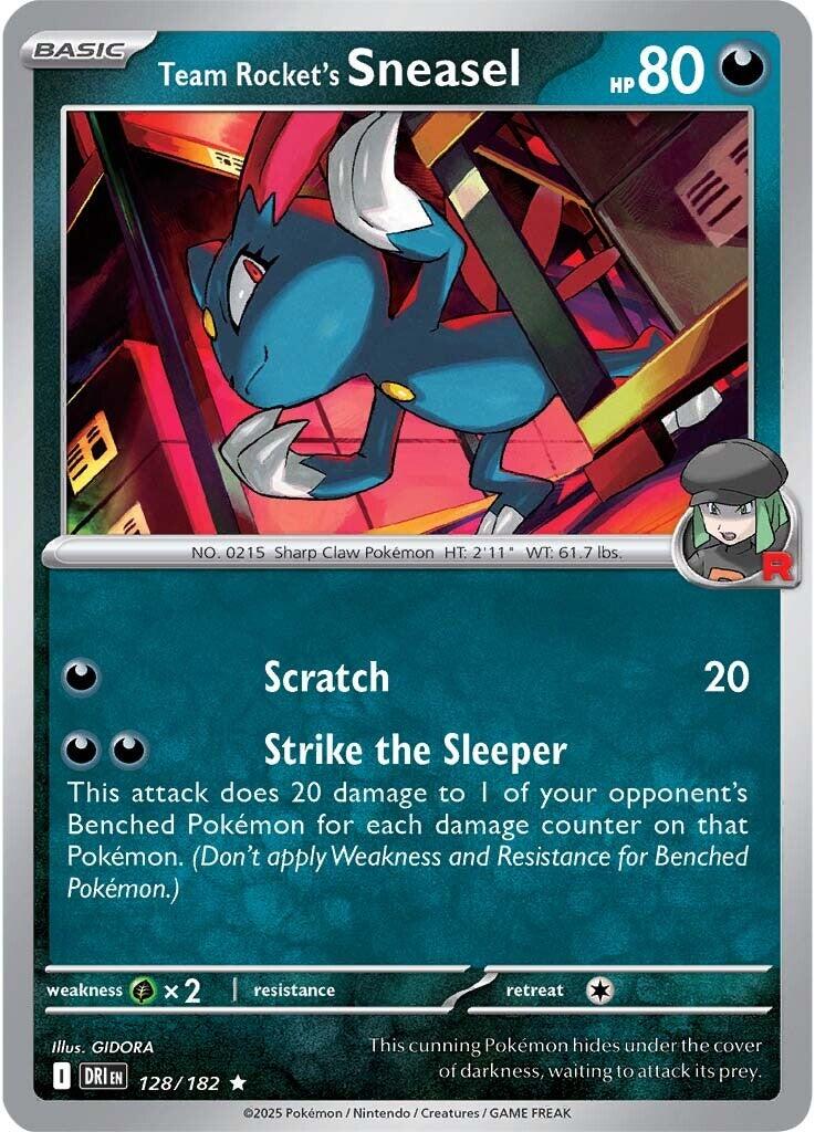 Sneasel del Team Rocket - Rivali Predestinati 128/182 [ Italiano / Inglese ]