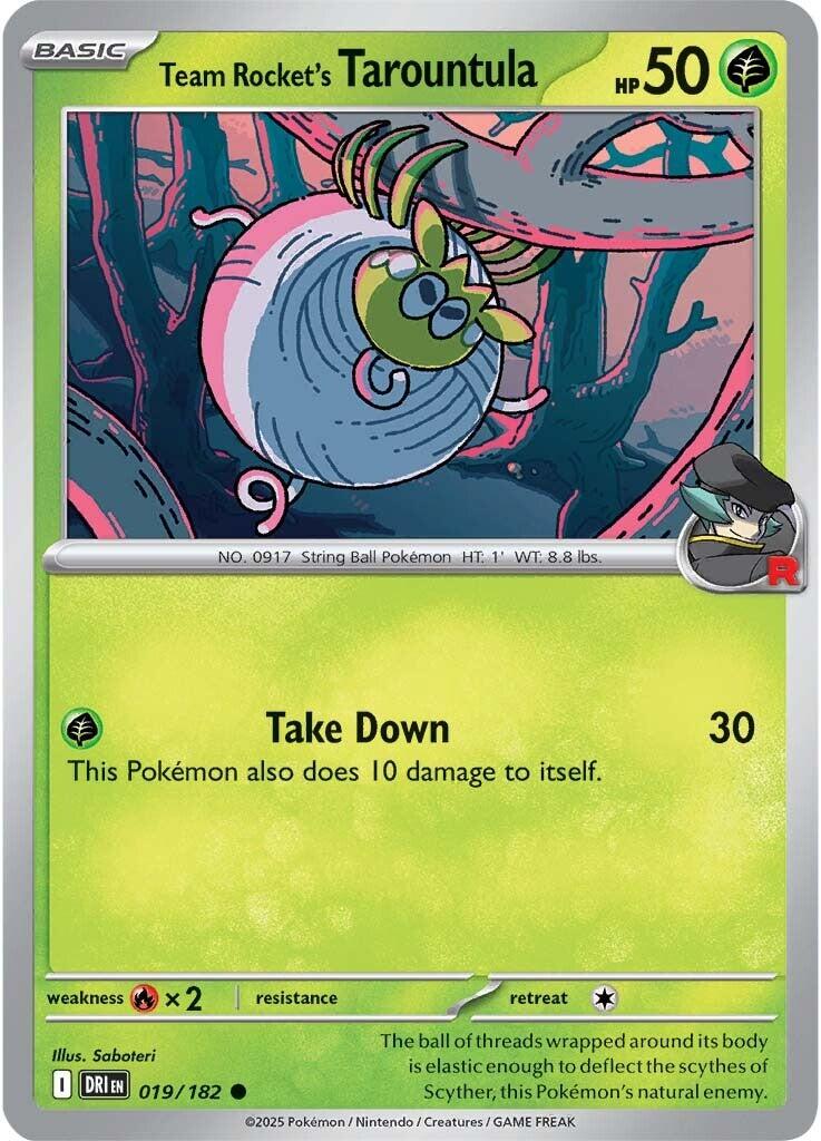 Tarountula del Team Rocket - Rivali Predestinati 019/182 [ Italiano / Inglese ]