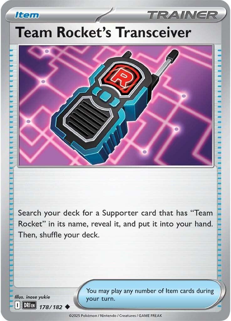 Ricetrasmettitore del Team Rocket - Rivali Predestinati 178/182 [ Italiano / Inglese ]