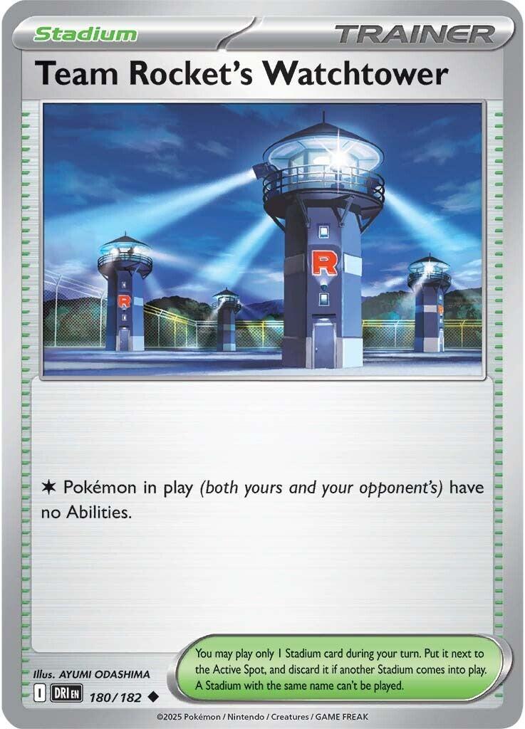 Torre di Guardia del Team Rocket - Rivali Predestinati 180/182 [ Italiano / Inglese ]
