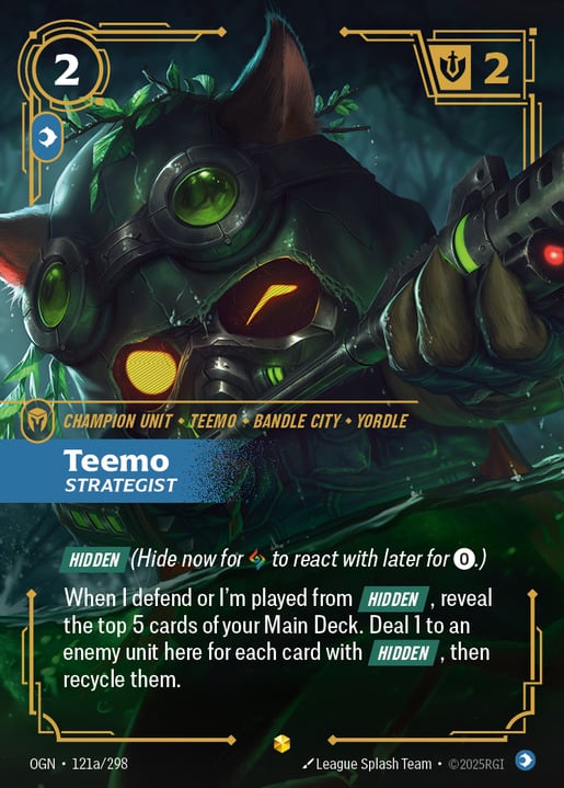 Teemo - Strategist (EPIC) [ Inglese / Cinese Semplificato ]