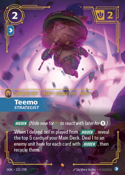 Teemo - Strategist [ Inglese / Cinese Semplificato ]