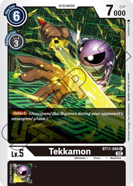 Tekkamon BT11-066 [ Inglese / Giapponese ]