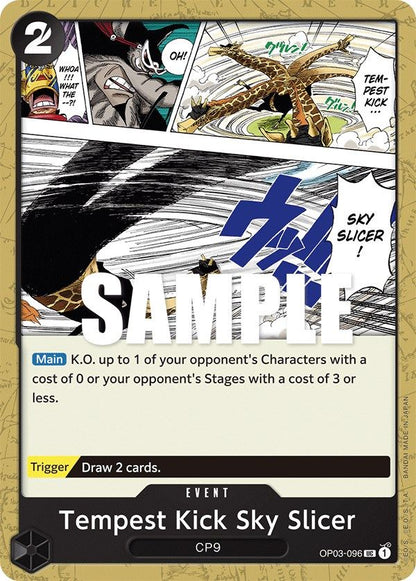 Tempest Kick Sky Slicer OP03-096 [ Inglese / Giapponese / Francese / Cinese Semplificato ]