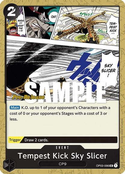 Tempest Kick Sky Slicer OP03-096 [ Inglese / Giapponese / Francese / Cinese Semplificato ]