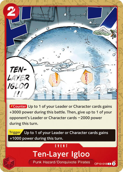 Ten-Layer Igloo OP10-018 [ Inglese / Giapponese / Francese / Cinese Semplificato ]