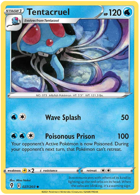 Tentacruel - Evoluzioni Eteree 027/203 [ Italiano / Inglese ]
