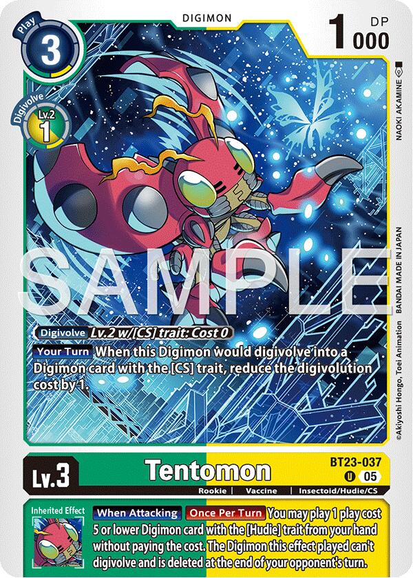 Tentomon BT23-037 [ Inglese / Giapponese ]