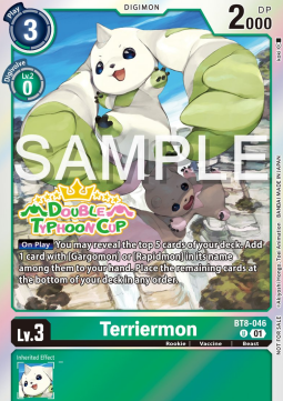 Terriermon BT8-046 [ Inglese / Giapponese ]