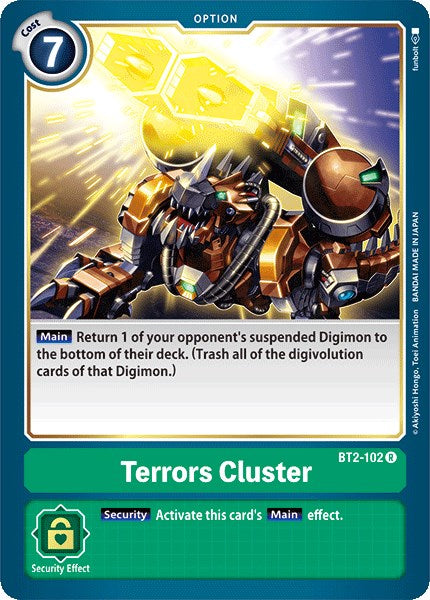 Terrors Cluster BT2-102 [ Inglese / Giapponese ]
