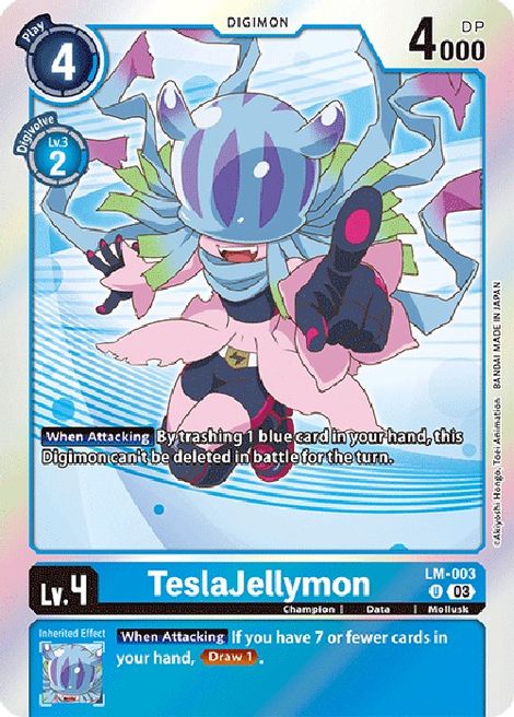 TeslaJellymon LM-003 [ Inglese / Giapponese ]