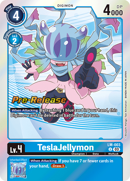 TeslaJellymon LM-003 [ Inglese / Giapponese ]