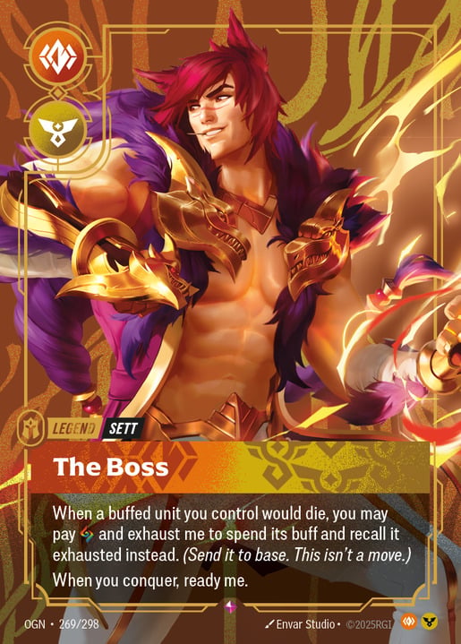 Sett - The Boss [ Inglese / Giapponese / Cinese Semplificato ]