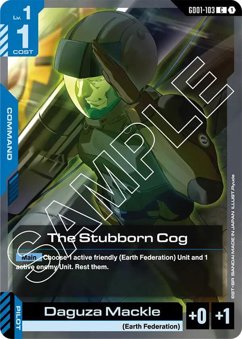 The Stubborn Cog GD01-103 [ Inglese / Giapponese ]