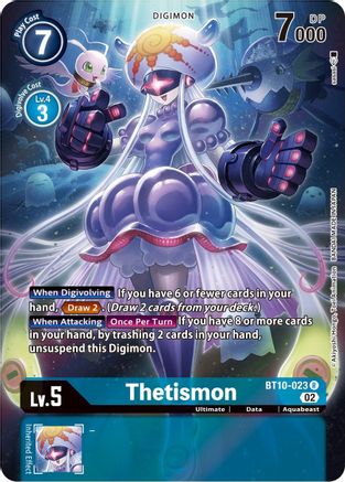 Thetismon BT10-023 [ Inglese / Giapponese ]