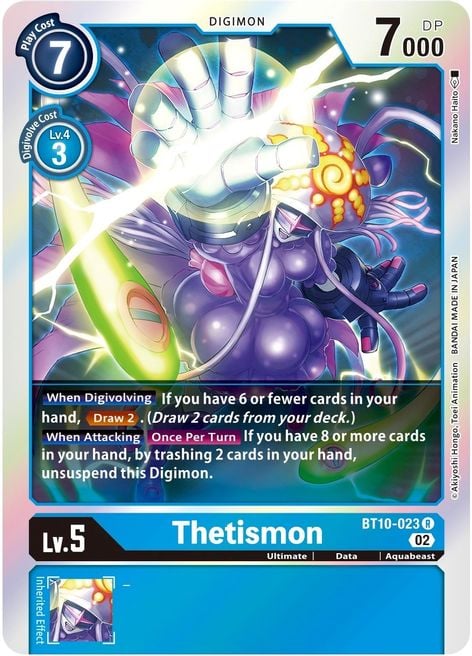 Thetismon BT10-023 [ Inglese / Giapponese ]